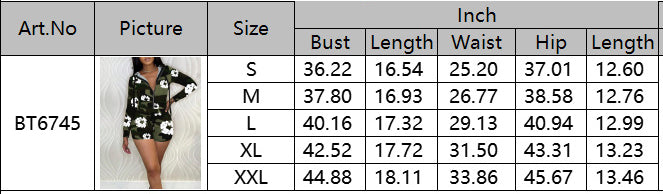 Spring Autumn Women's Camouflage Print Zipper Fashion Casual Hooded Two Piece Shorts Set 8