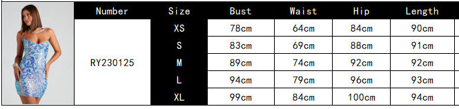 Women Summer Sequin Camisole Beads Sexy Bodycon Dress 9