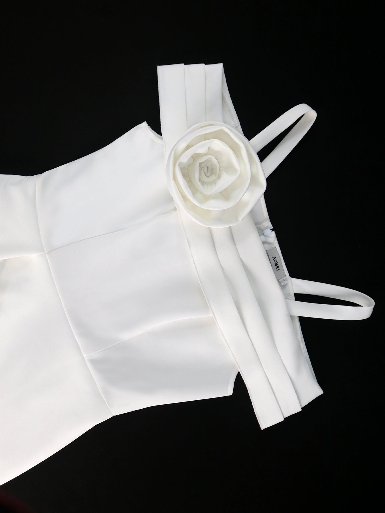 Fashionable Flower-Embellished Formal Party Off-Shoulder Bodycon Dress 14