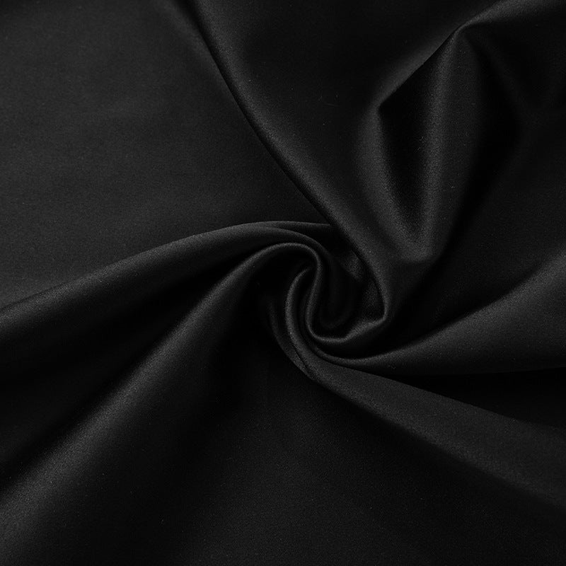 Women Summer Sexy Suspender Drawstring Patchwork Lace Bodycon Dress 20