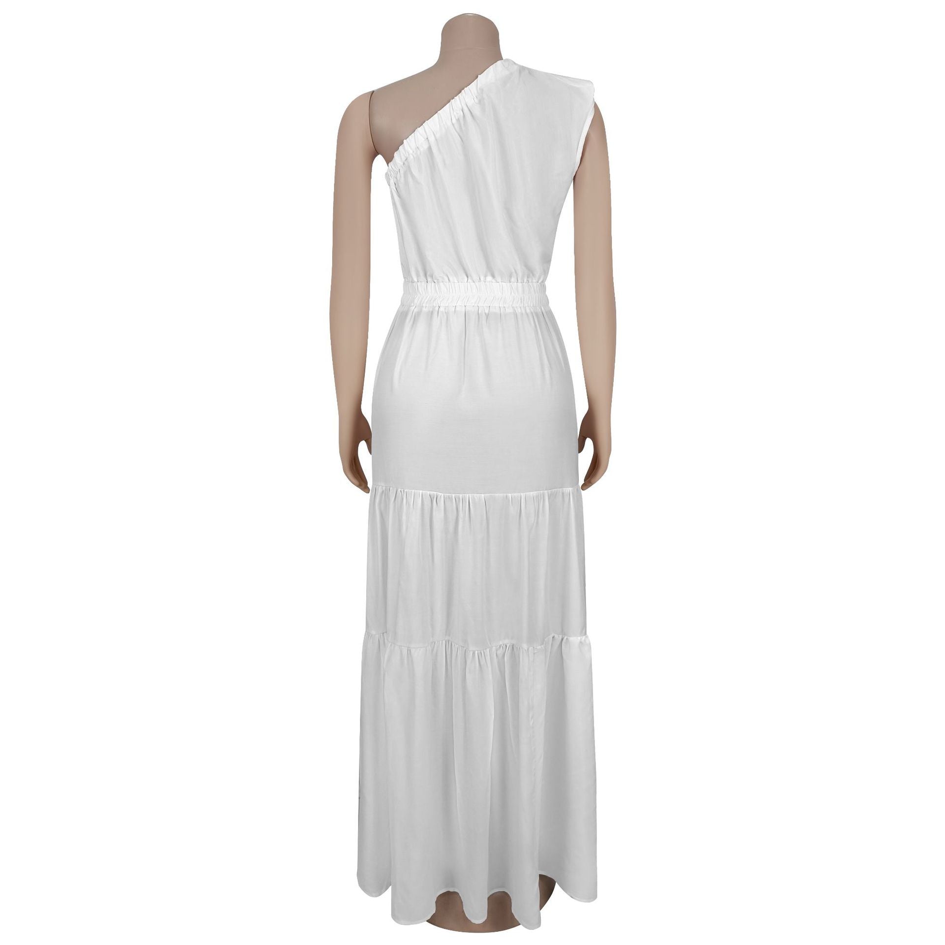 Chic Off-Shoulder Slim Fit Long Dress 9