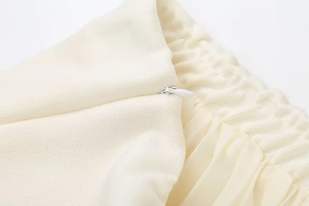 Women casual Knitting Patchwork skirt 15