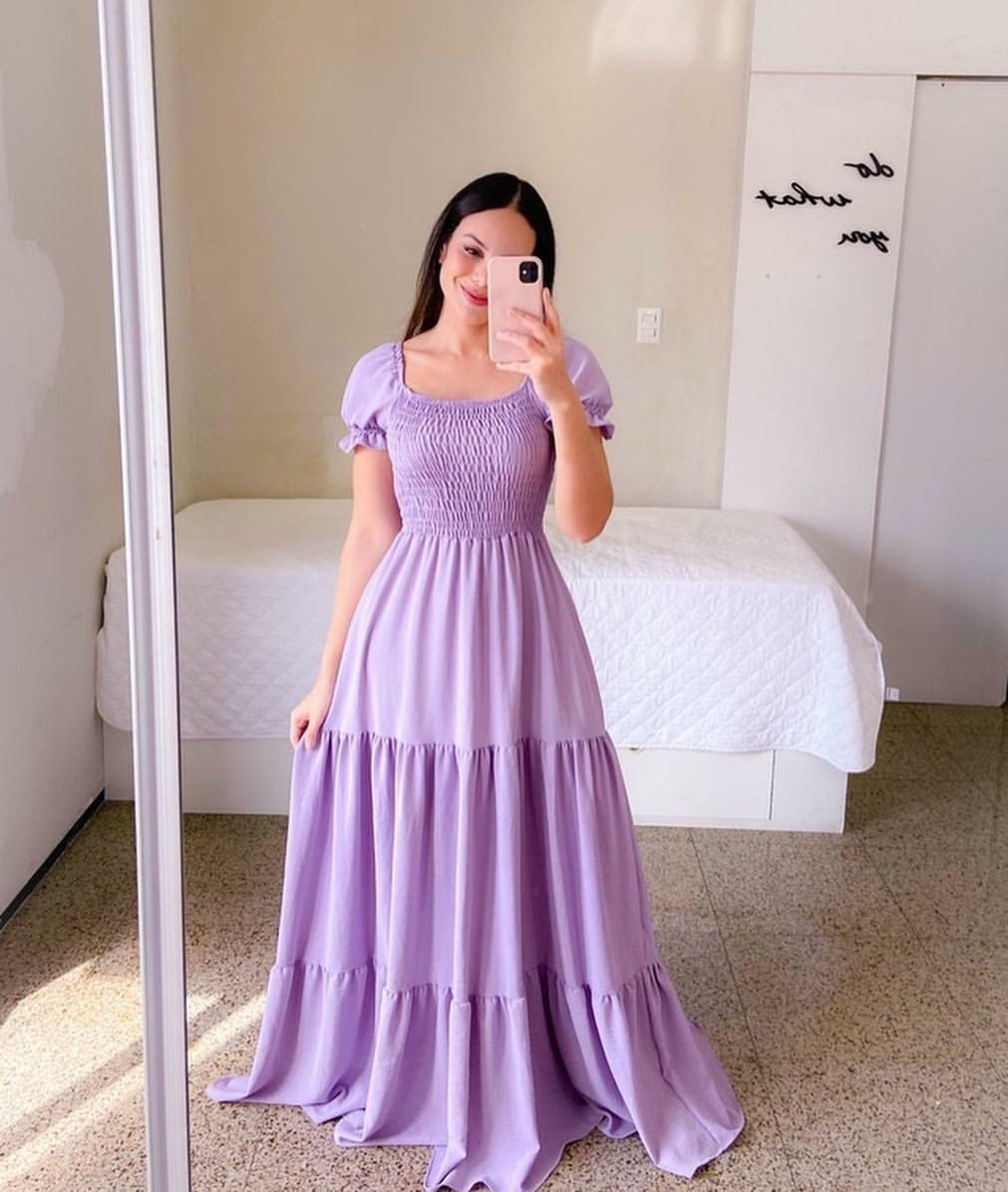 Women Off Shoulder Floral Off Shoulder Solid Dress 6