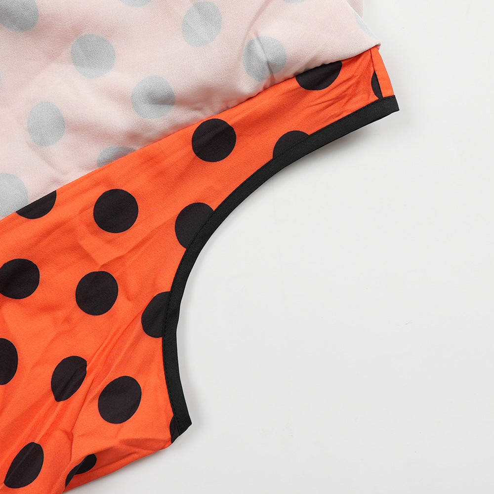 Print Shirt Plus Size A-Line Dress African Women's Wear 18