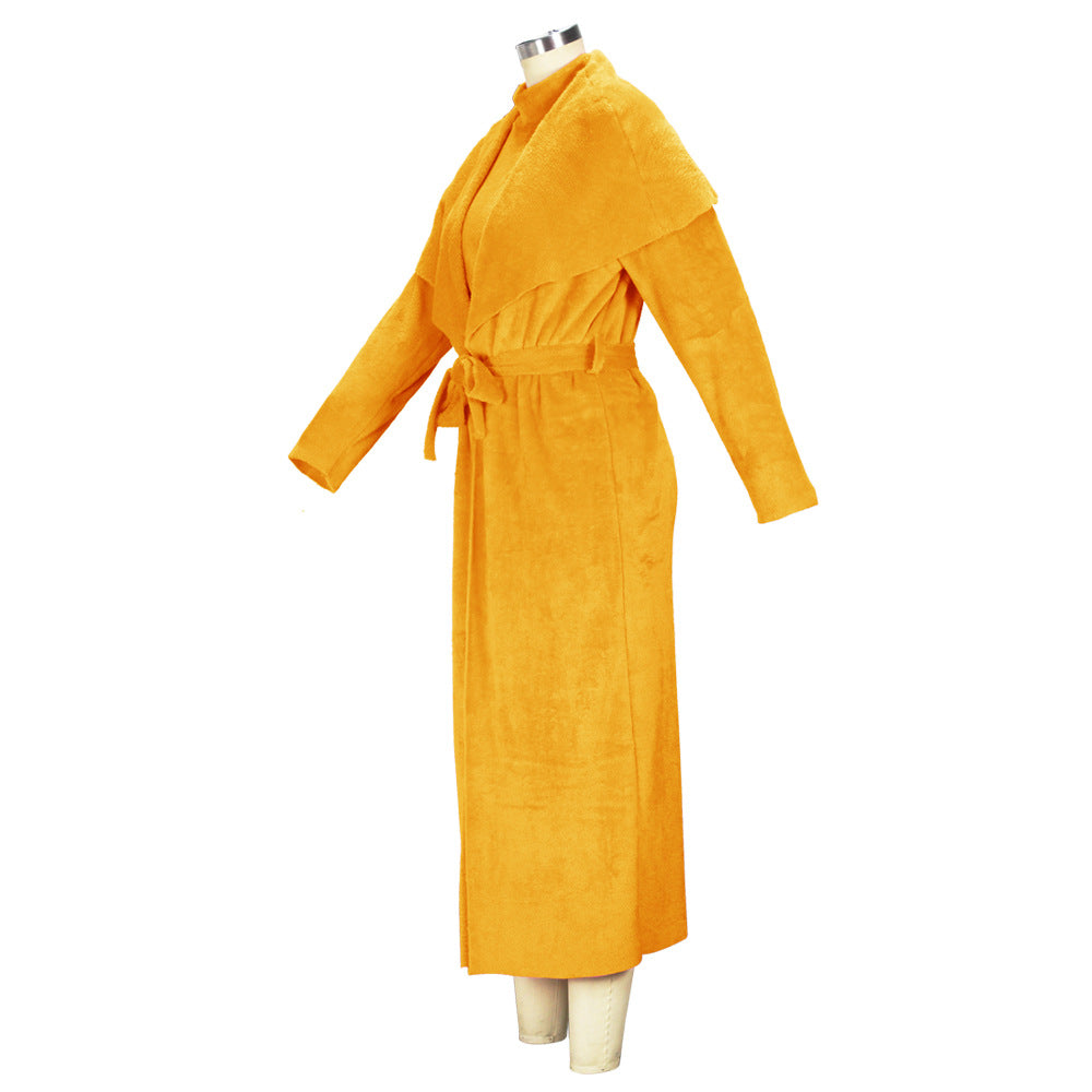 Women Fall/Winter Dress and Jacket Two-Piece Set 22