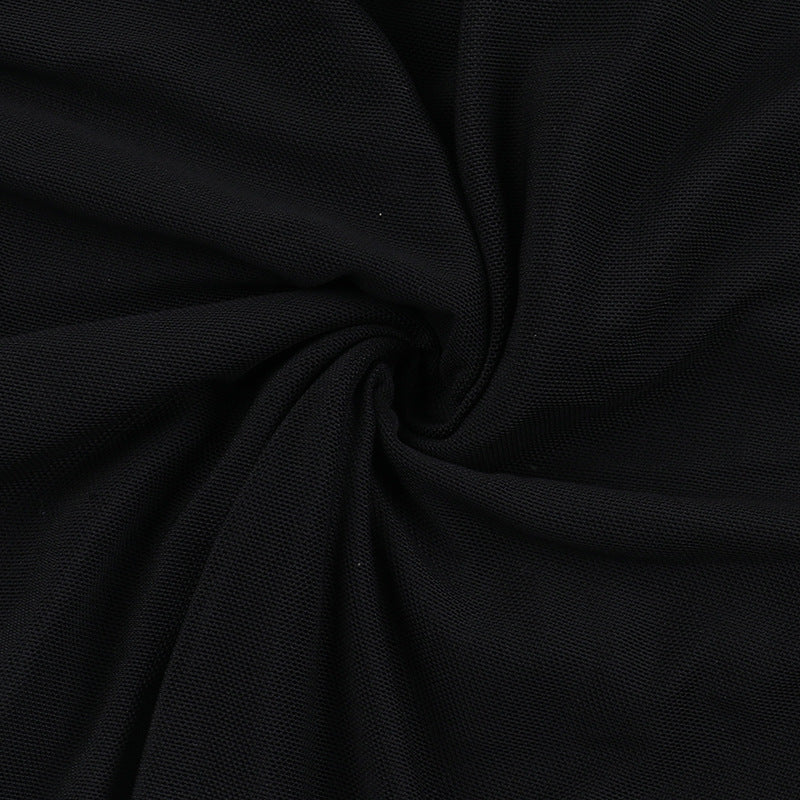 sexy Halter Neck Deep V vest slit Bodycon dress 19