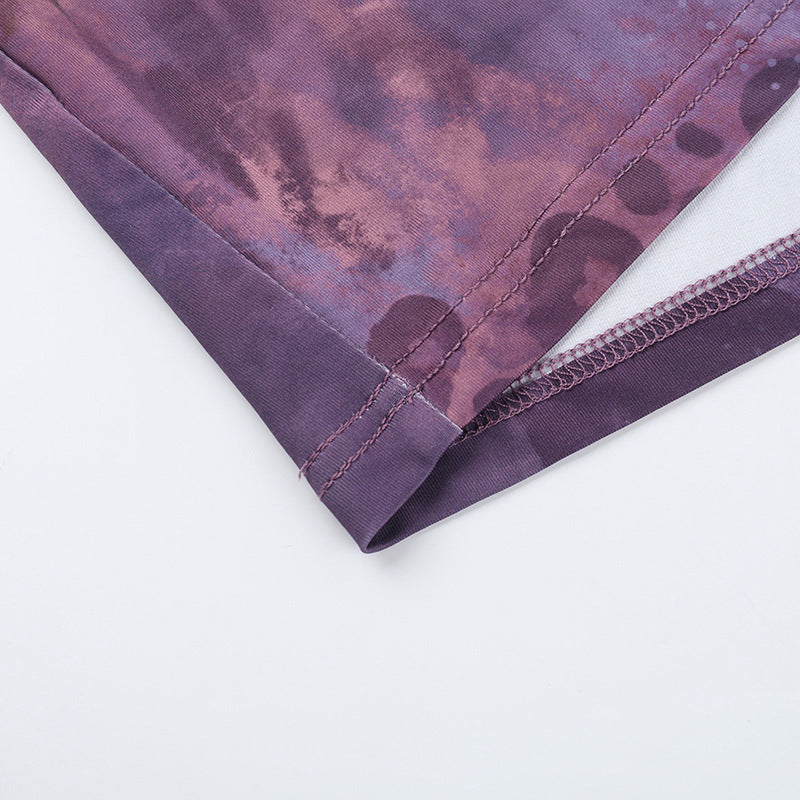 Animal Print Sexy Deep V Low Back Cutout Bodycon Dress 15