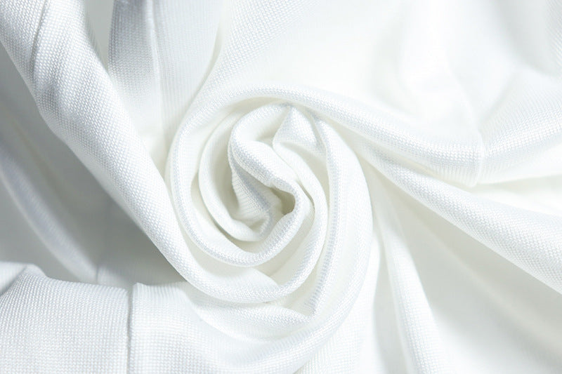 Sexy Fashion Slim V-Neck Halter Neck Dress Women's Low Back Sleeveless Bodycon Trend Dress 19