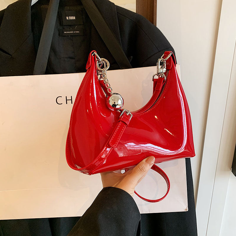 Women Pu-Leather bell shoulder crossbody bag 6