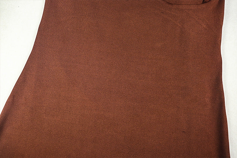 Women solid pleated suspender bodycon dress 16