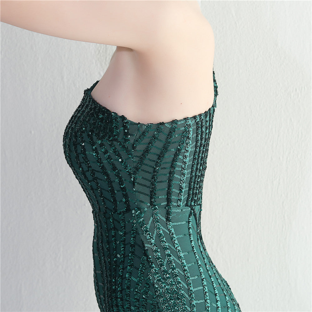 sequins plus Plus Size Formal Party Evening Dress 17