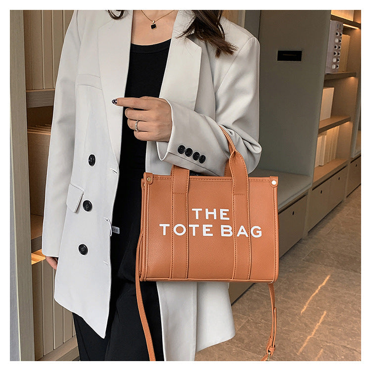 Women Printed Simple Letter Hand Shoulder Crossbody Bag 21