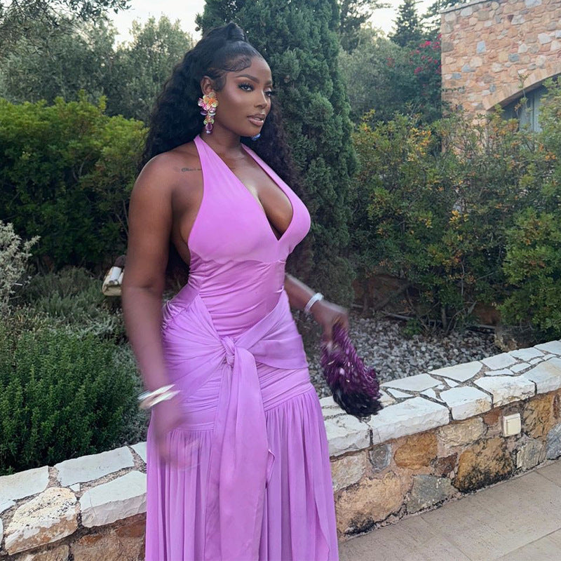 African Women Formal Party Evening Dress Bridesmaid Dress 5