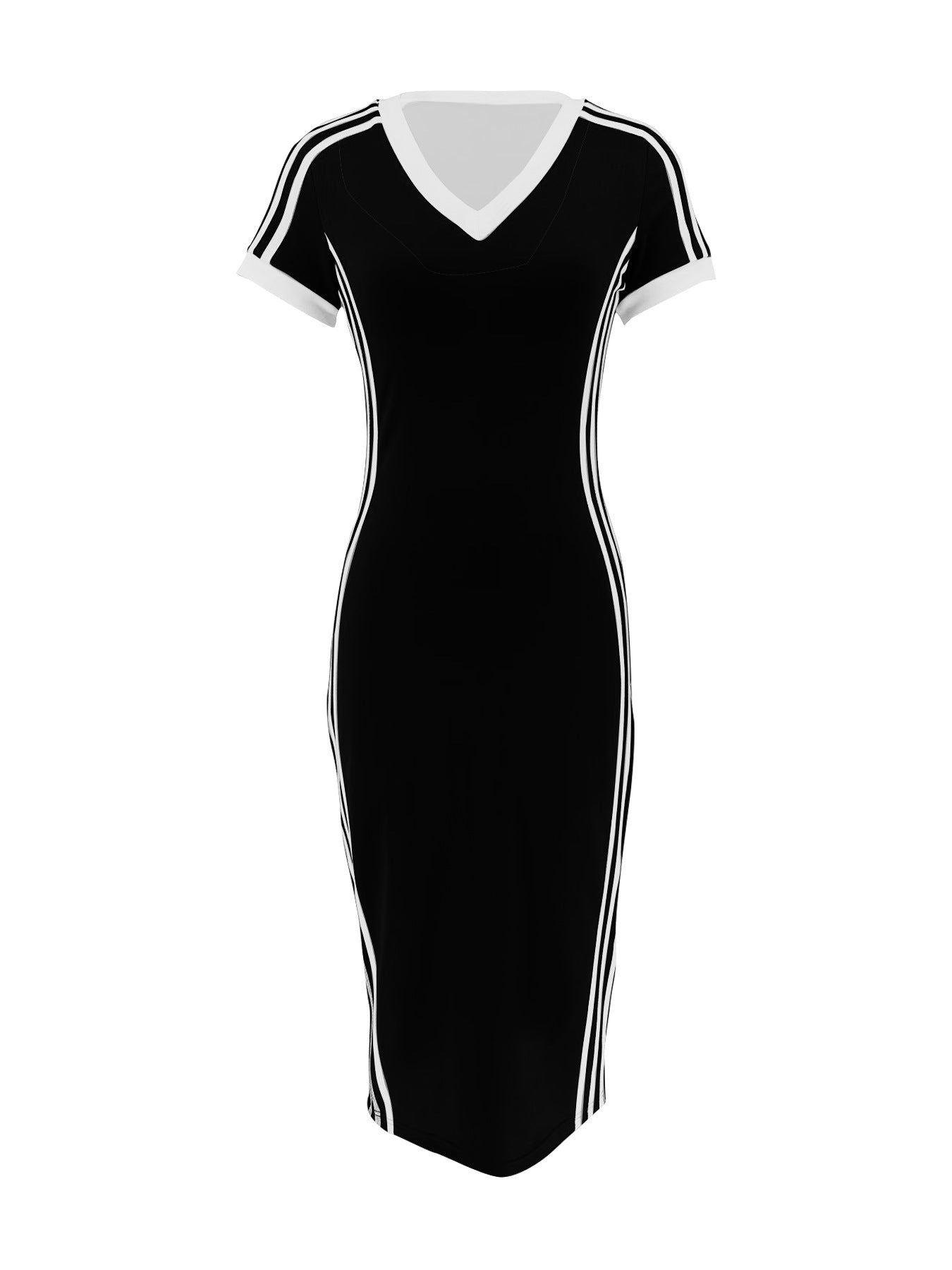 Women's V-Neck Dress 25