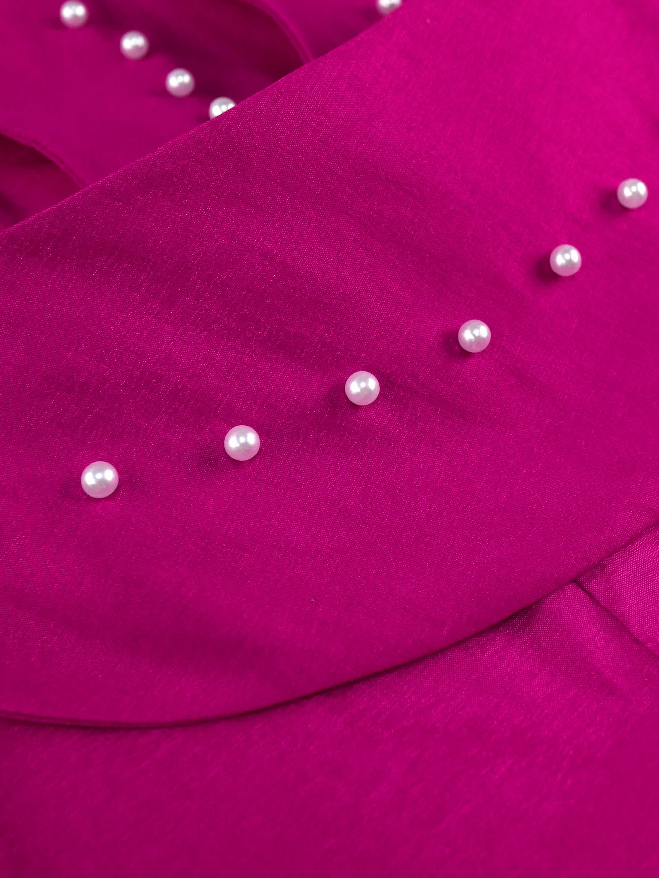 Plus Size Women beaded long-sleeved dress 8