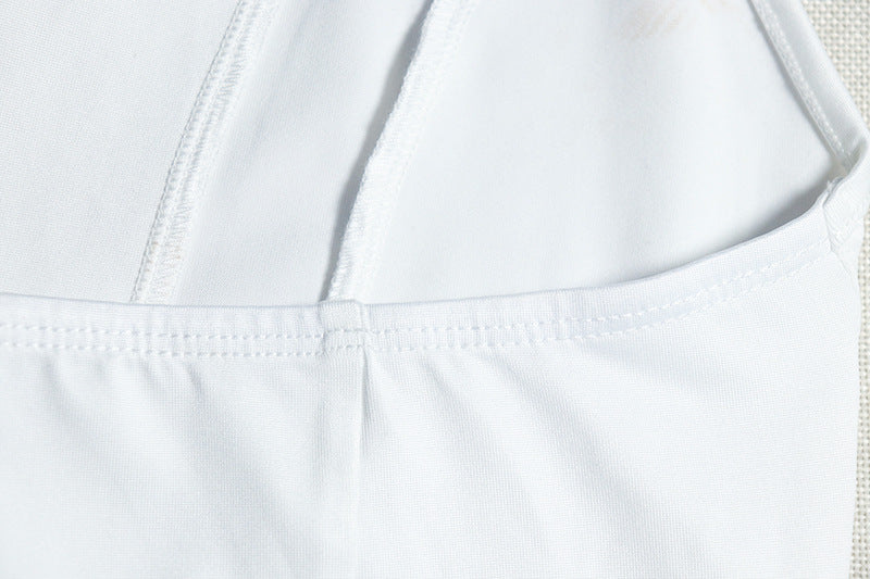 Sexy Fashion Slim V-Neck Halter Neck Dress Women's Low Back Sleeveless Bodycon Trend Dress 18