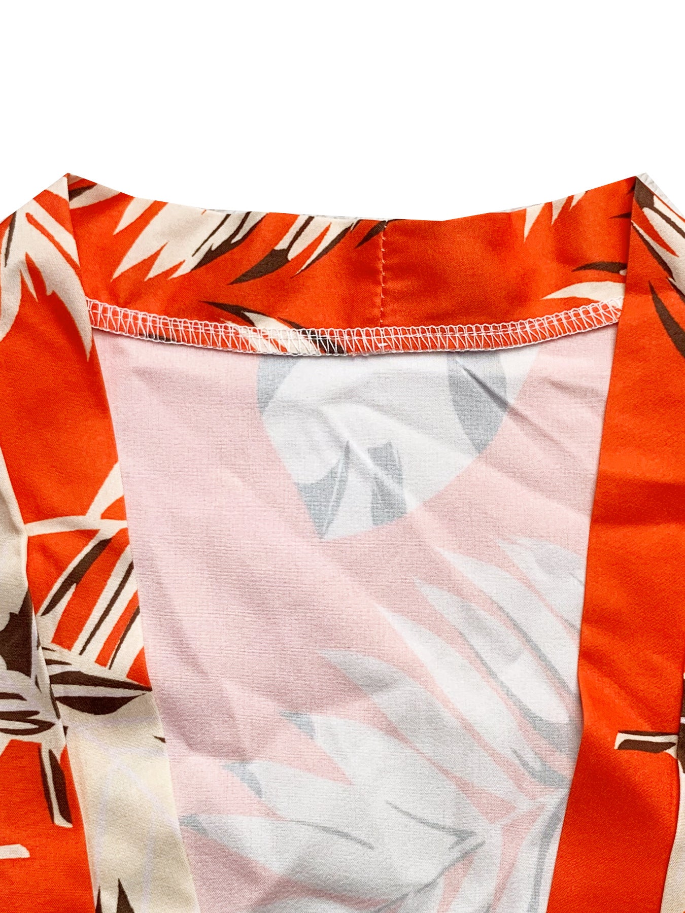 Women Spring Summer Printed Casual Holidays Top and Shorts Two Piece Set 6