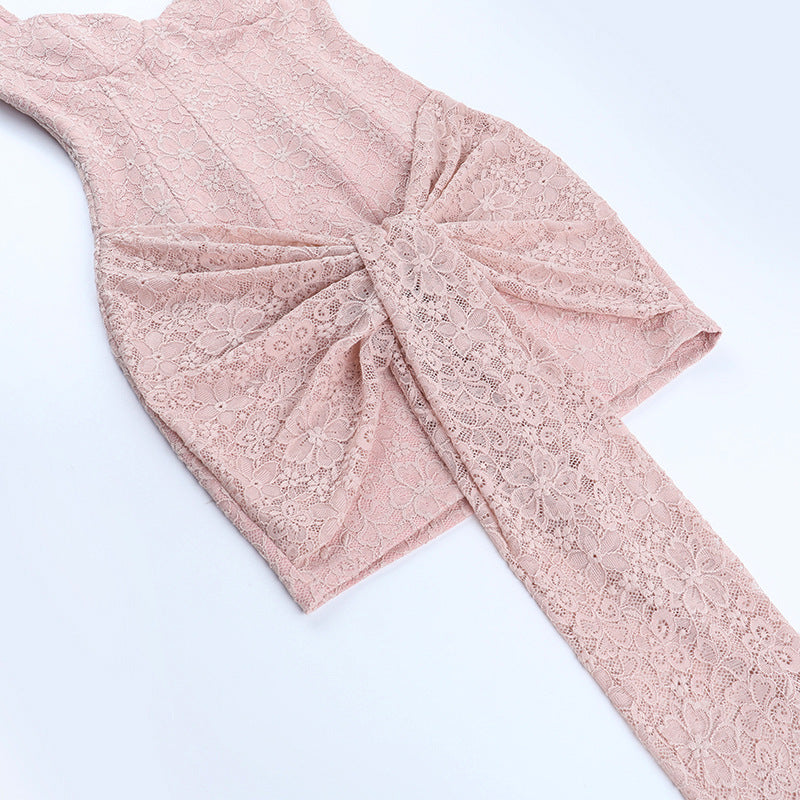 Women Sexy Backless Strap Dress 13