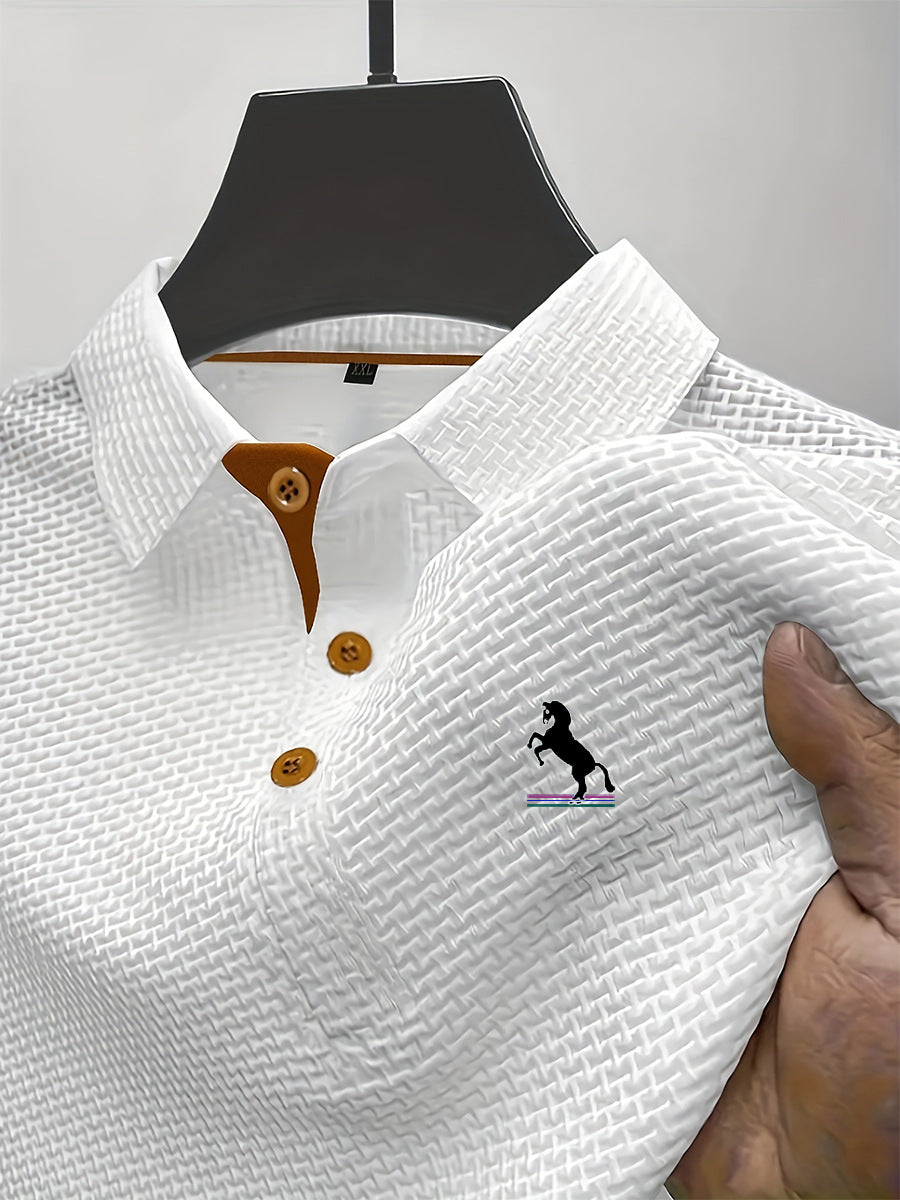 Men's Summer Solid Short Sleeve Printed T-Shirt 8