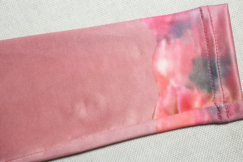 Women Round Neck Long Sleeve Printed Dress 14