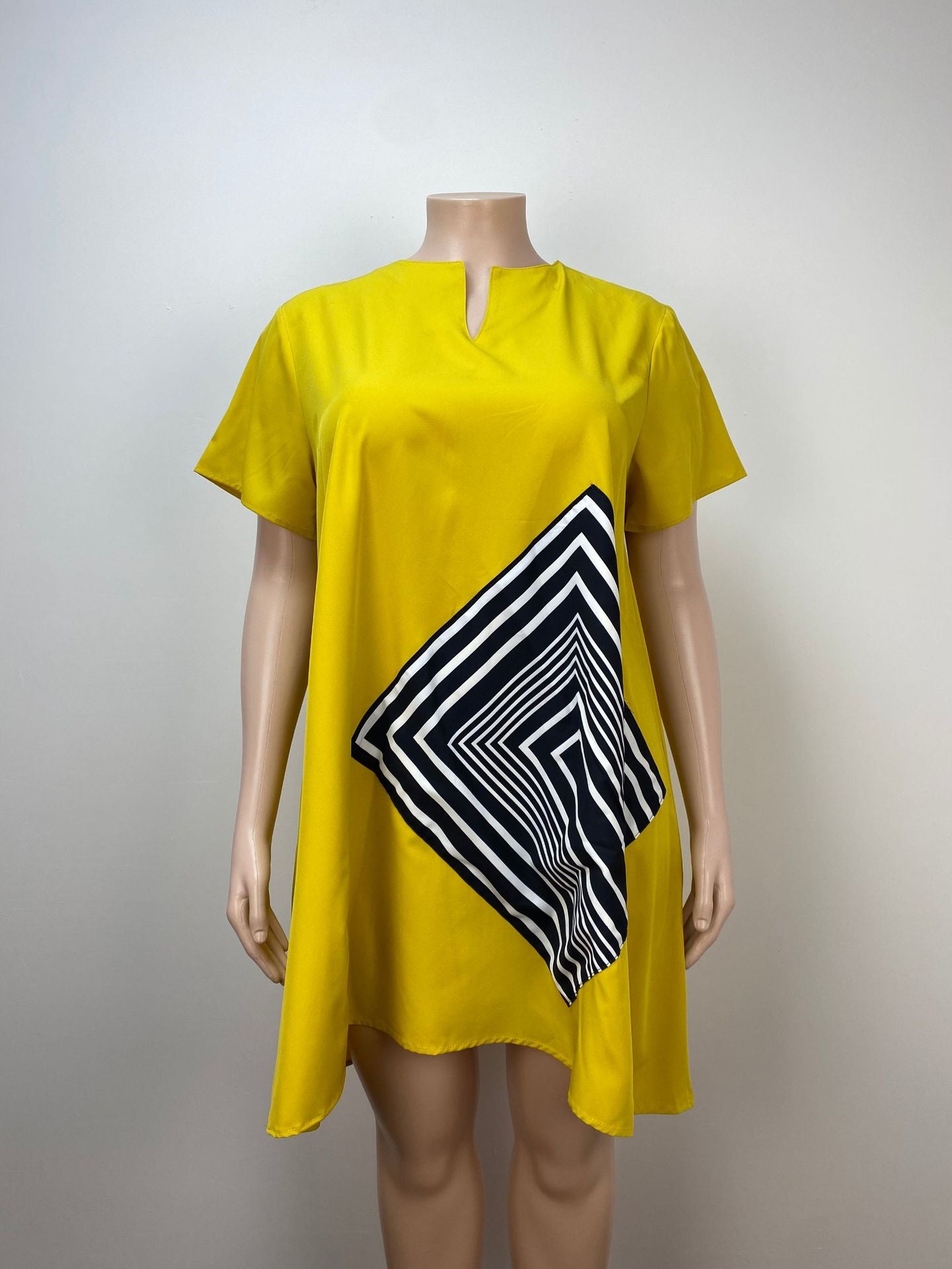 Plus Size Fashionable Loose Dress 3