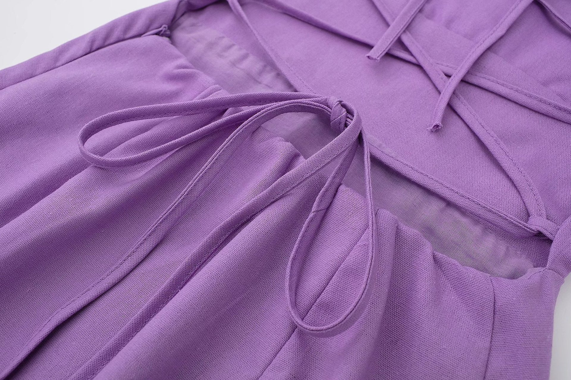 Women Square Neck Short Sleeve Dress 24