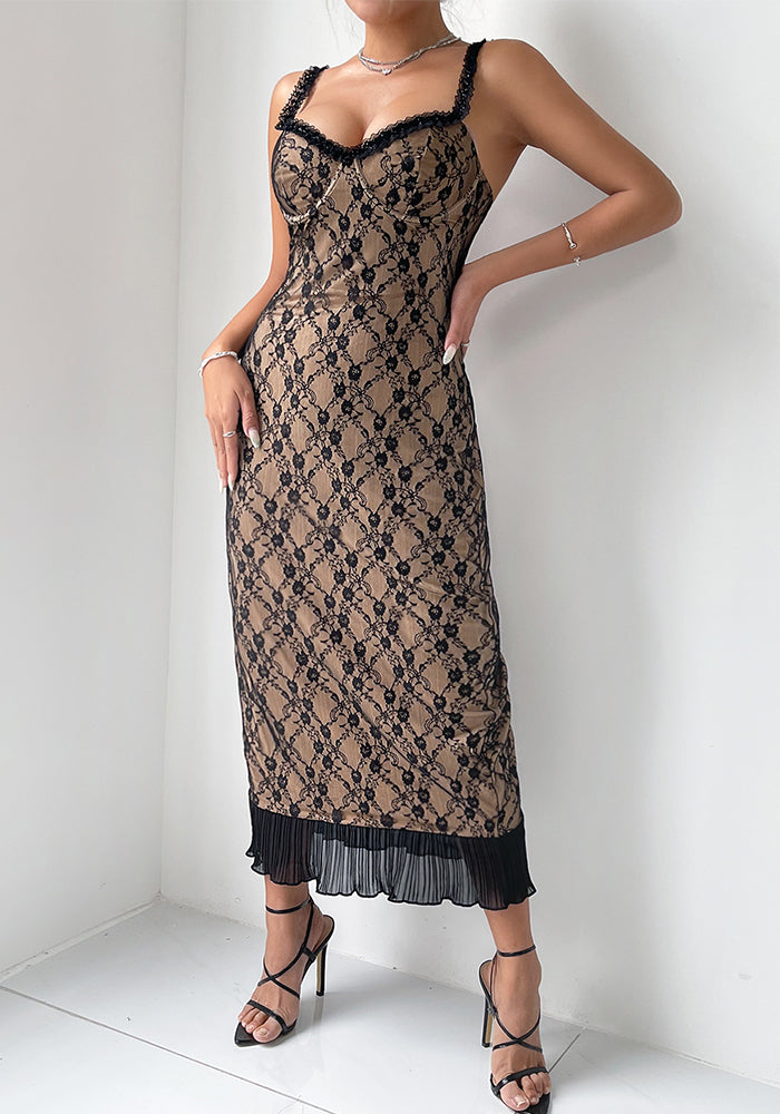 Women lace sexy Strap Dress