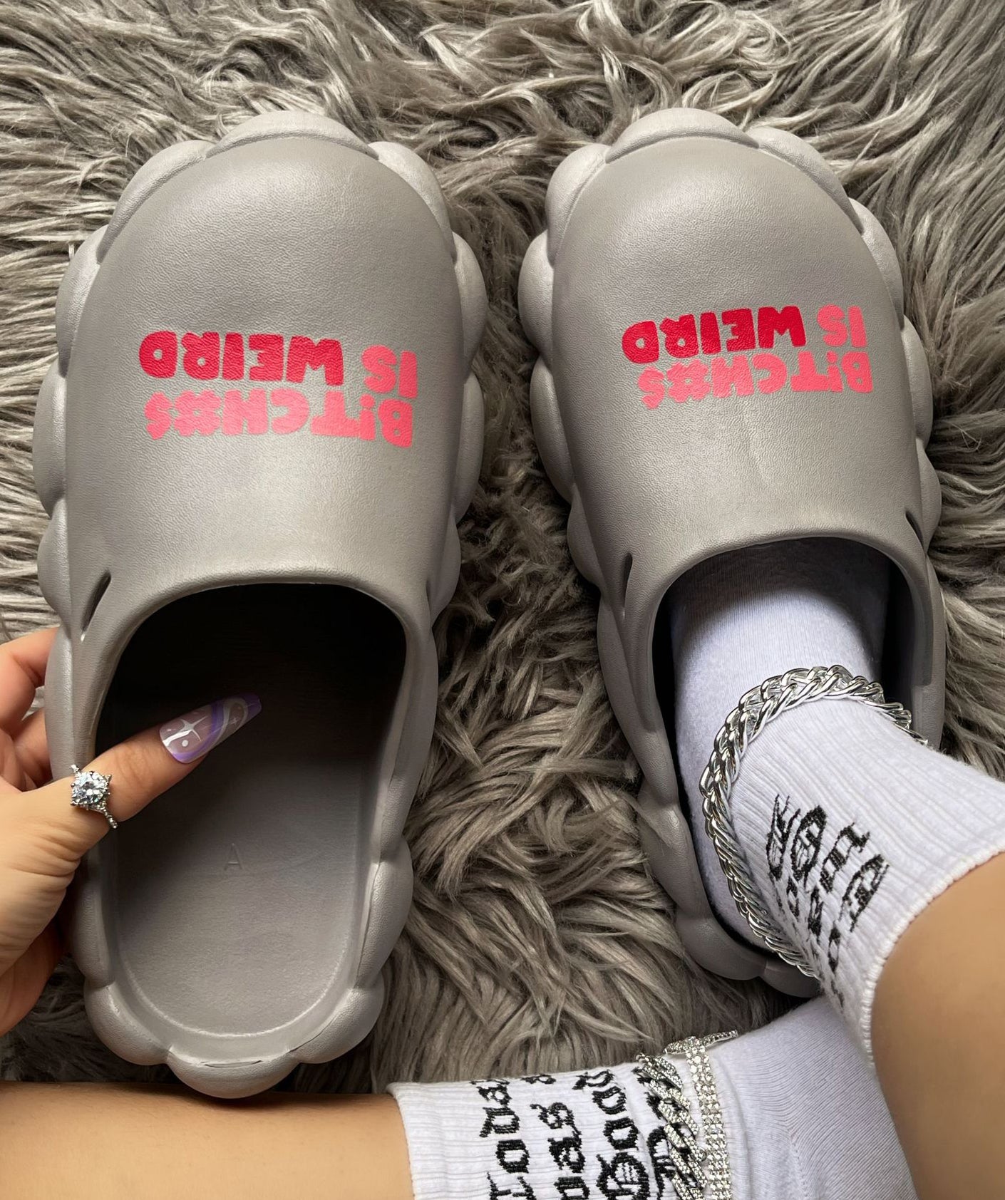 Spring and summer women's shoes Baotou sandals and slippers couple eva waterproof half slippers women Slippers 20