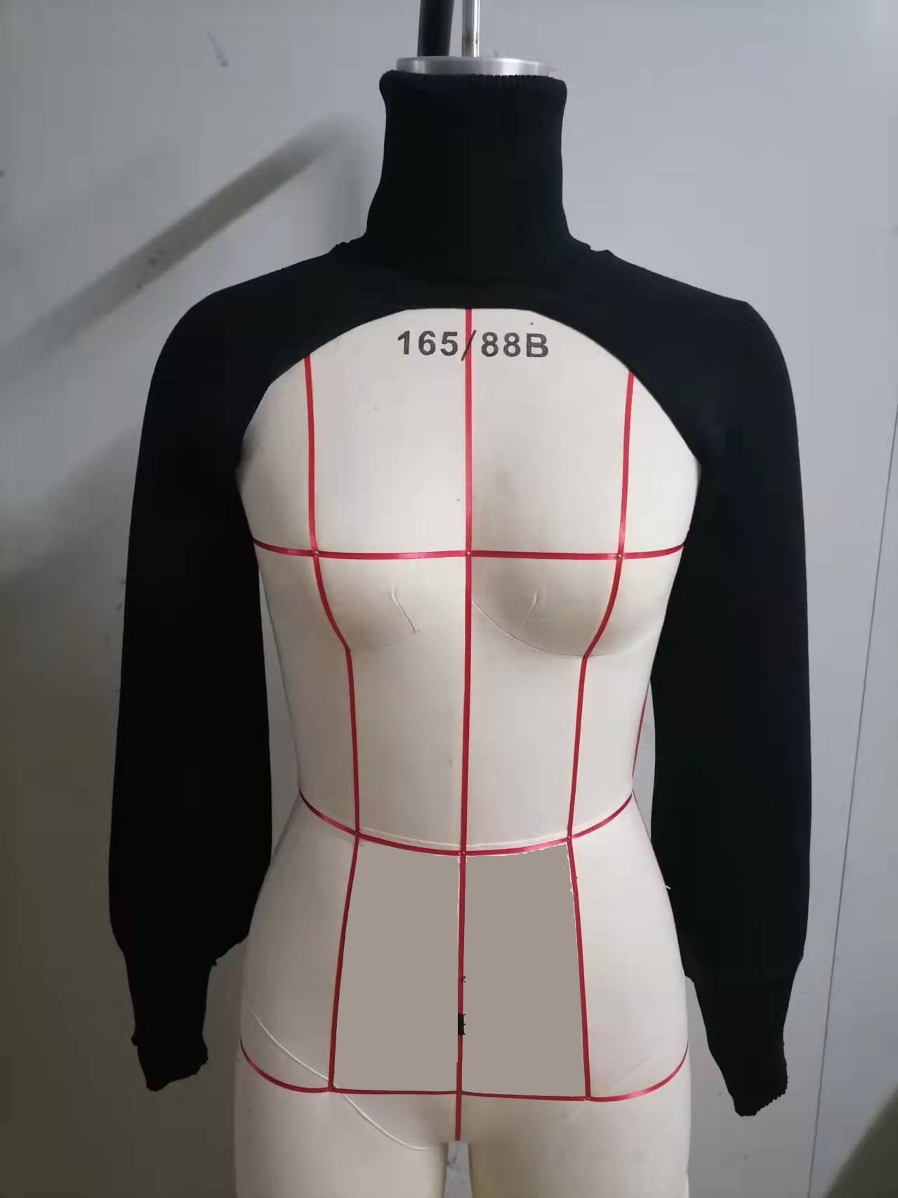 Women Lantern Sleeve High Neck Sweater 21