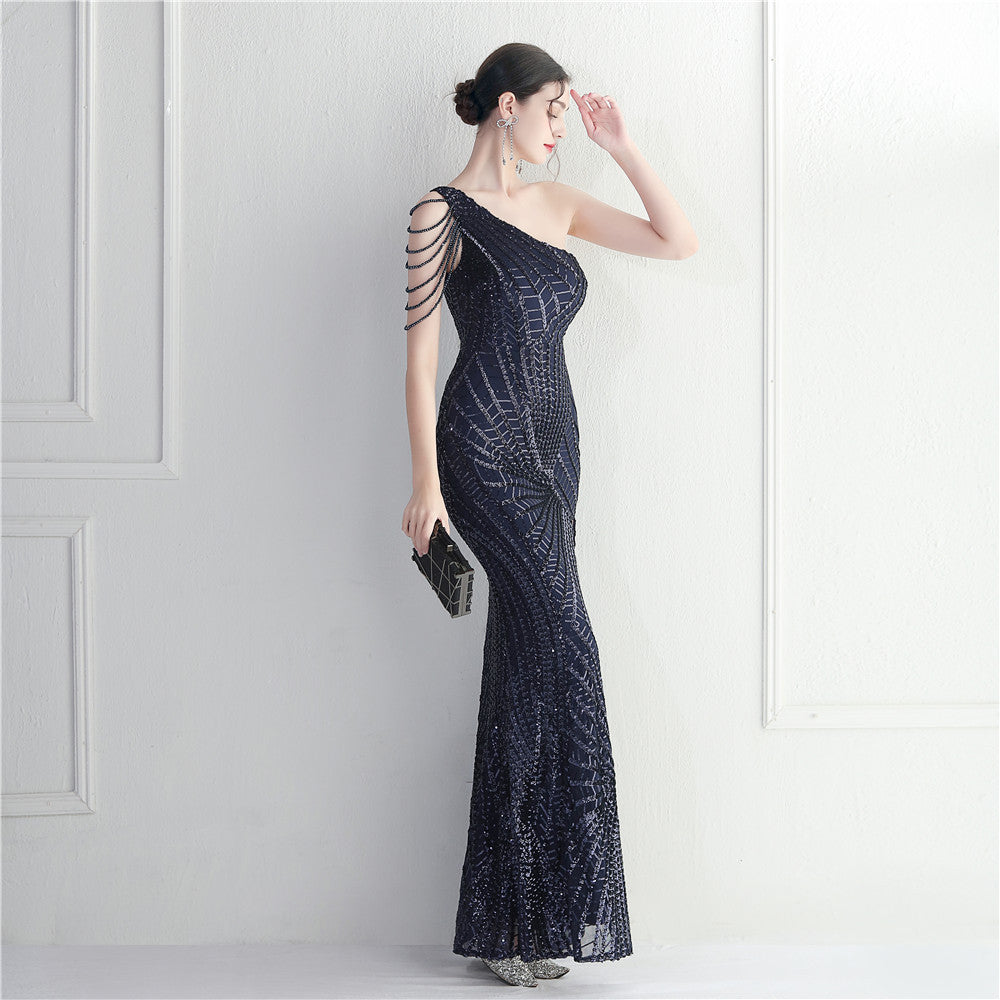 sequins plus Plus Size Formal Party Evening Dress 41