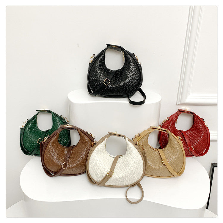 Retro Versatile Simple Diamond Women's Bag Shoulder Handbag 31