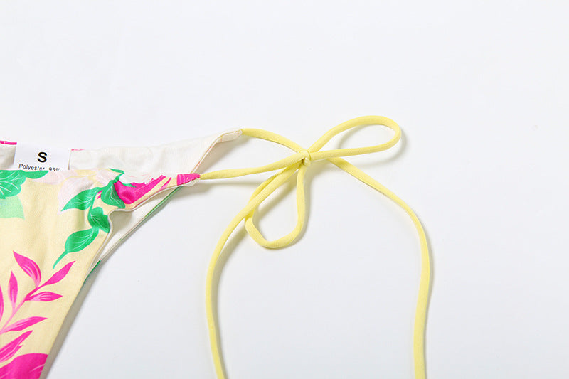 Women Summer Sexy Print Tank Top and Shorts Two Pieces 16