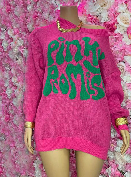 Women casual letter round neck long sleeve knitting Top