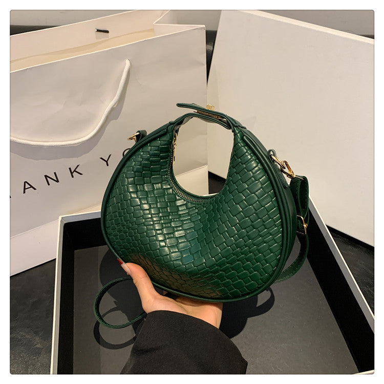 Retro Versatile Simple Diamond Women's Bag Shoulder Handbag 36