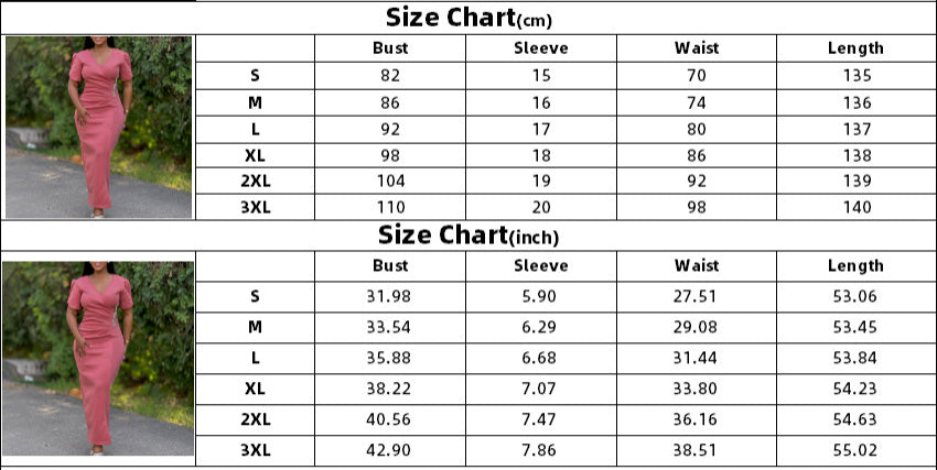 Women's Chic Fashion V-Neck Beaded African Formal Party Dress 10