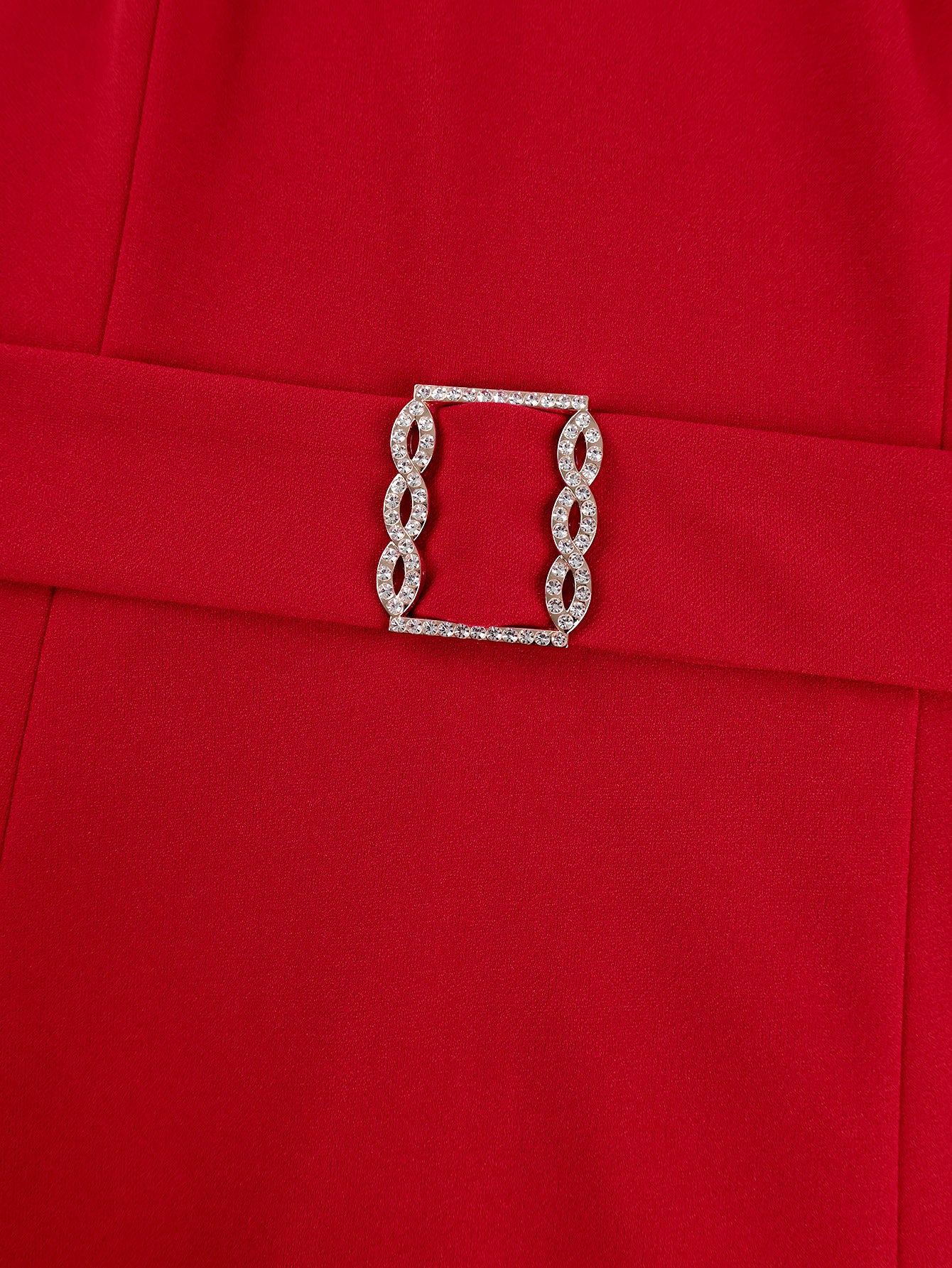 Elegant Turn-Down Collar Short-Sleeve Dress High-Waist Chic Formal Bodycon Gown 9