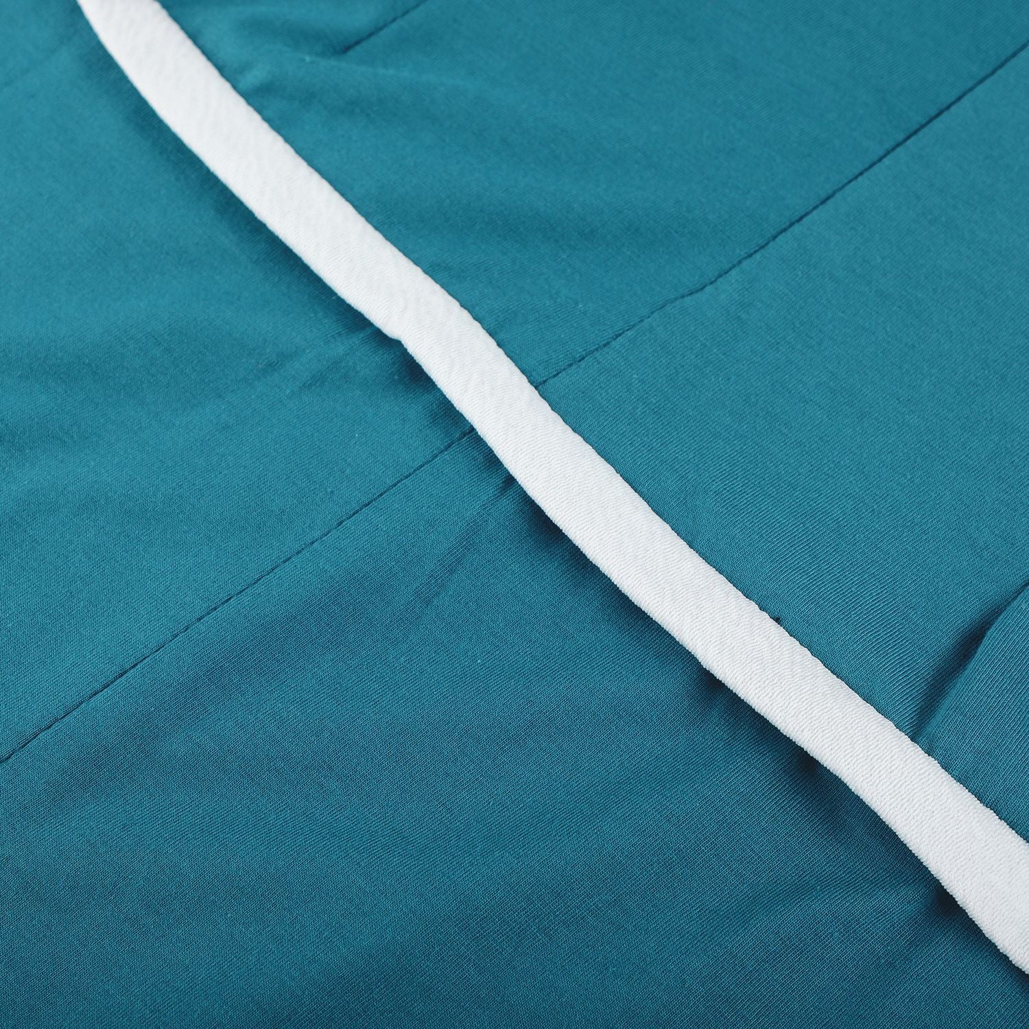 Women's Three Quarter Sleeve Fake Two Piece Patchwork Professional Bodycon Dress 26