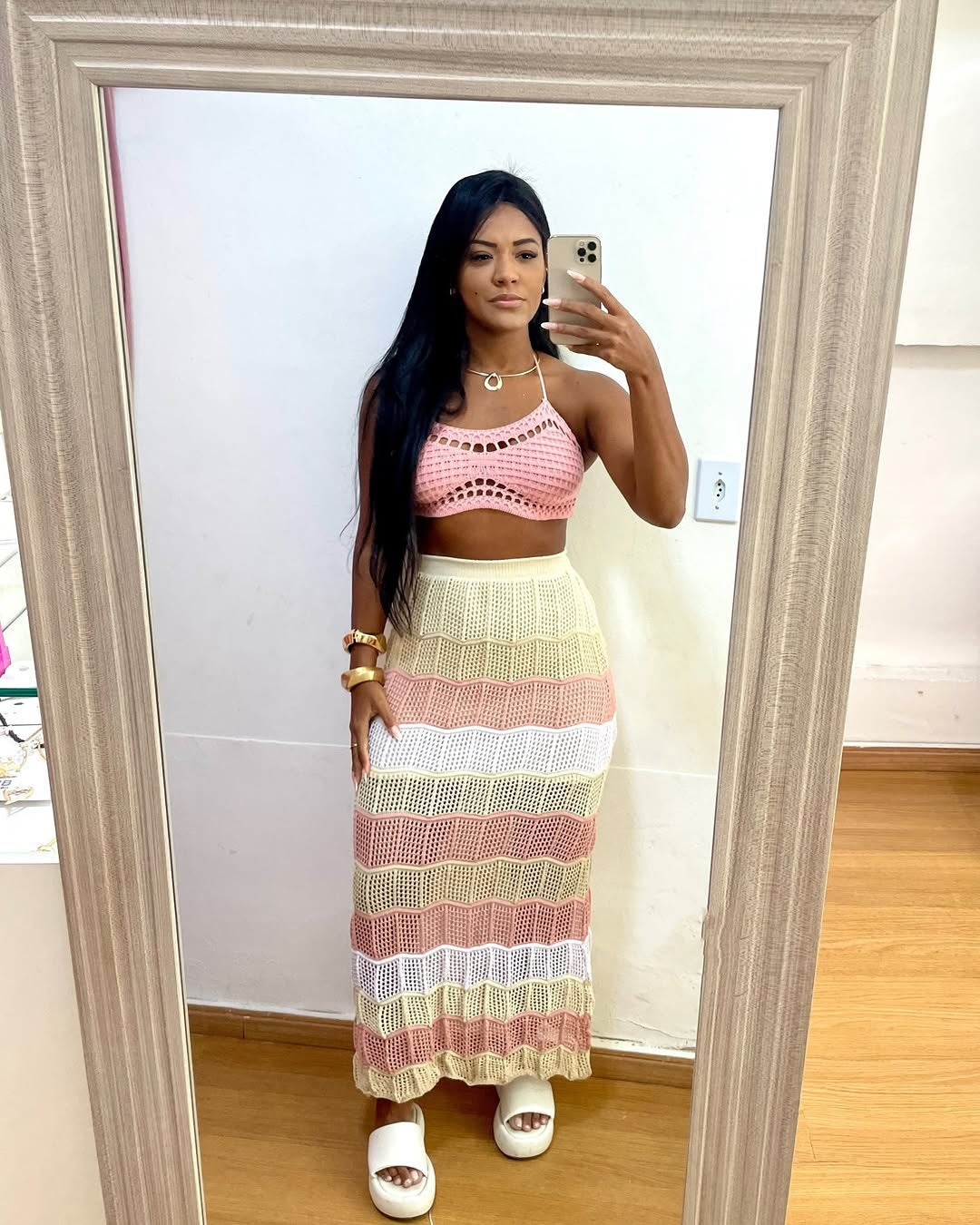 Casual Beach Bikini Cover-Up Colorful Women's Skirt 6