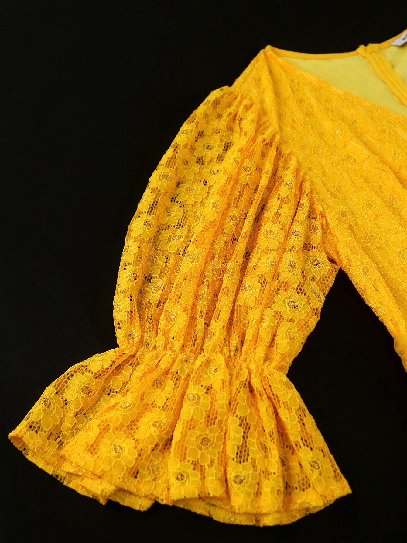 Fashion V-Neck Lace Dress Plus Size Formal Party Dress 7