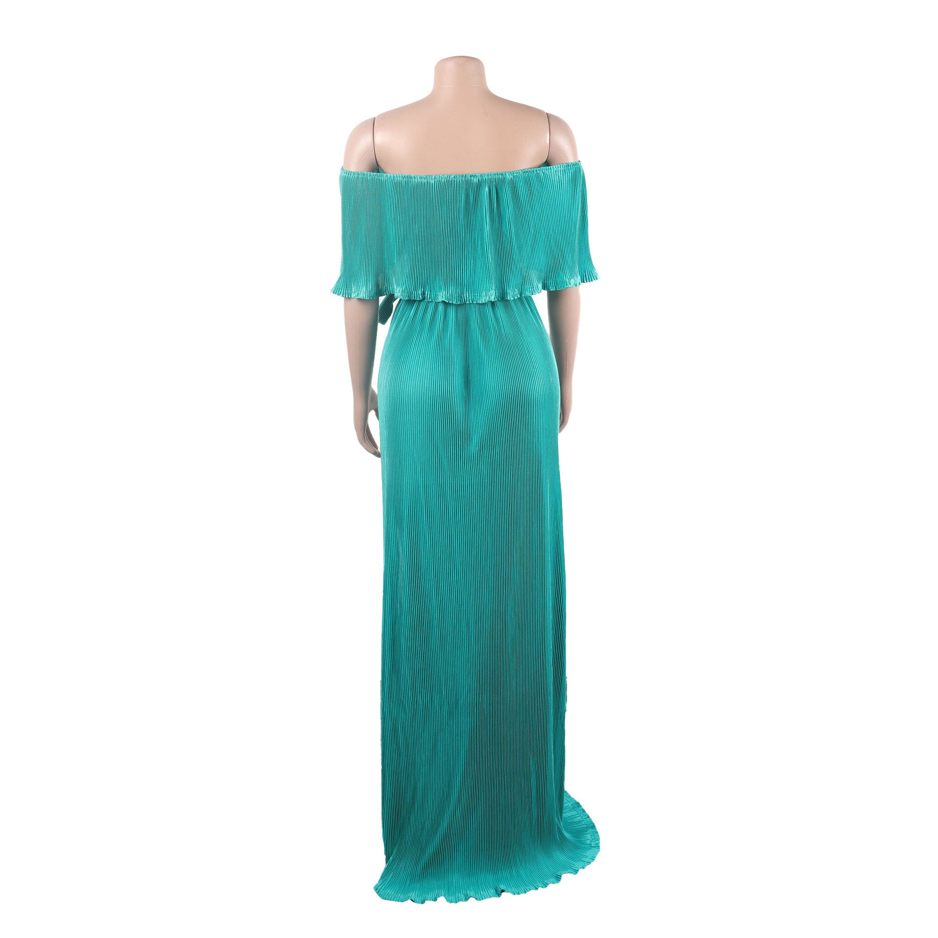 Sexy ruffled long skirt two-piece set nightclub clothes 30