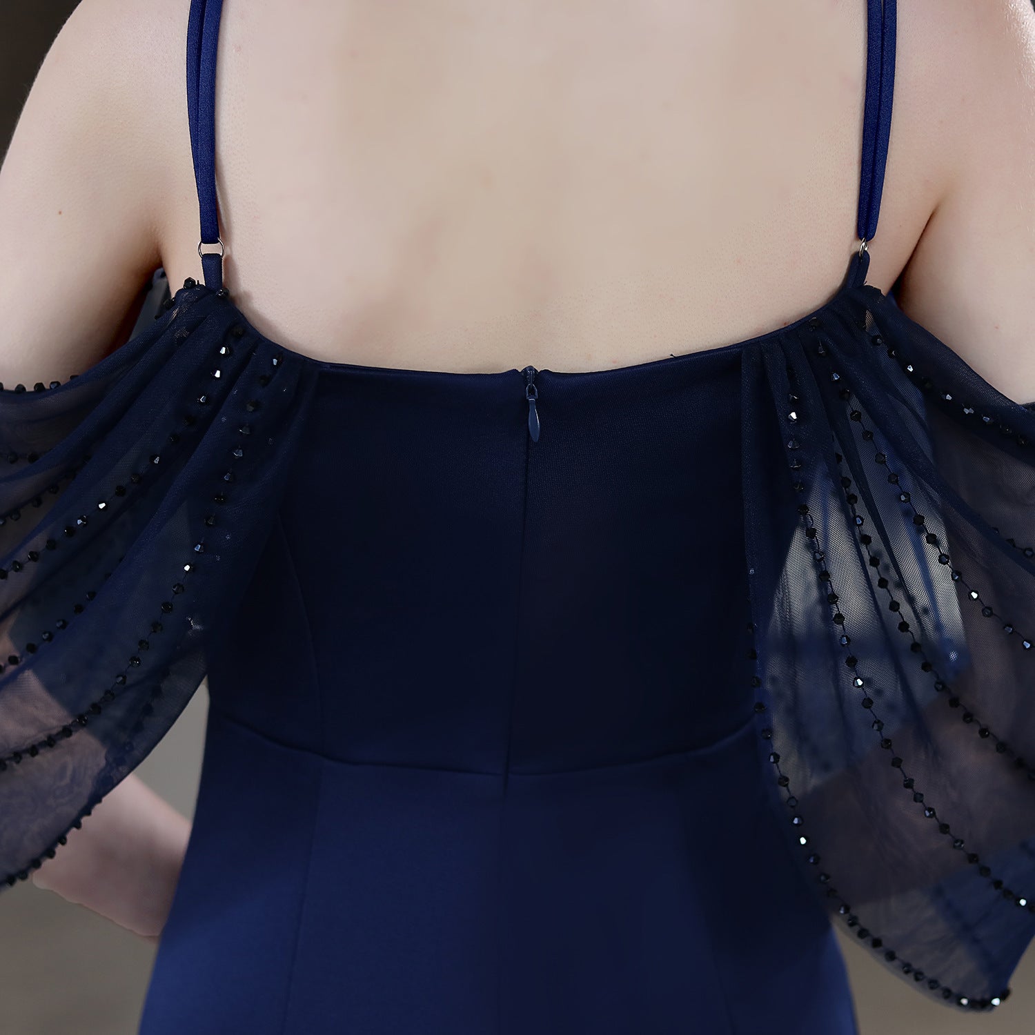 Summer formal strap mermaid evening dress 28