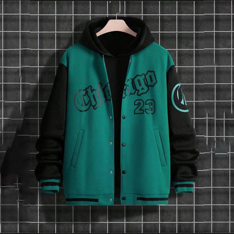 Spring And Autumn Trendy American High Street Young Men's Baseball Uniform Jacket Men's Loose Casual Coat 11