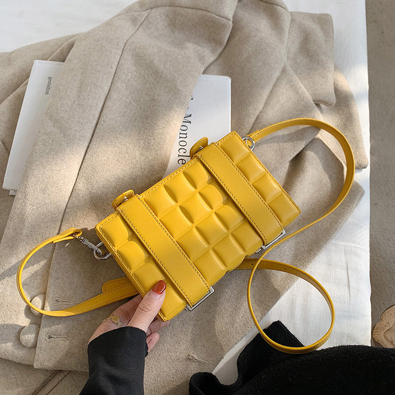 Spring Box Bag Fashion Style Small Square Bag Double Strap Single Shoulder Crossbody Bag 4