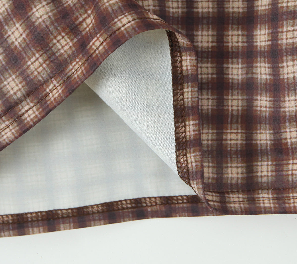 Cami Top and Low-Waist Bodycon Skirt Plaid Lace Patchwork Set 24