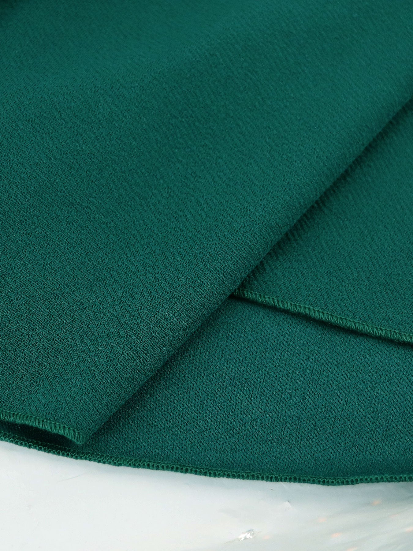 Plus Size Women's Summer V-neck Solid color Casual Dress 10