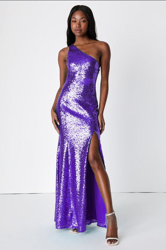 Women Party Sequin Sexy Evening Dress 7