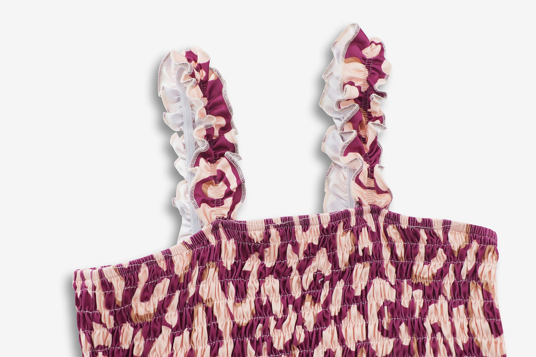 Summer Women's Printed Elastic Holidays Style Floral Strap Long Dress 19