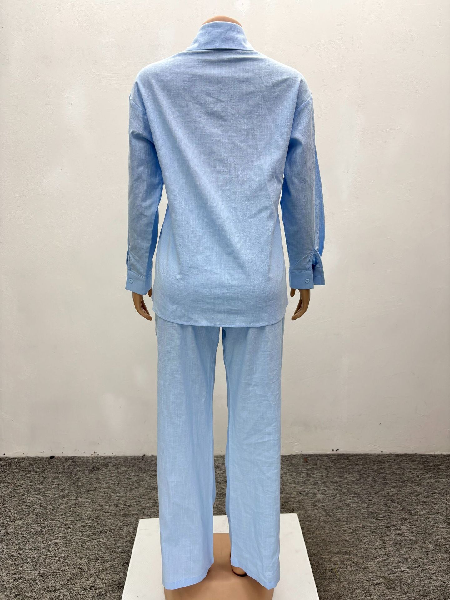 Women African shirt long pants two-piece set 9