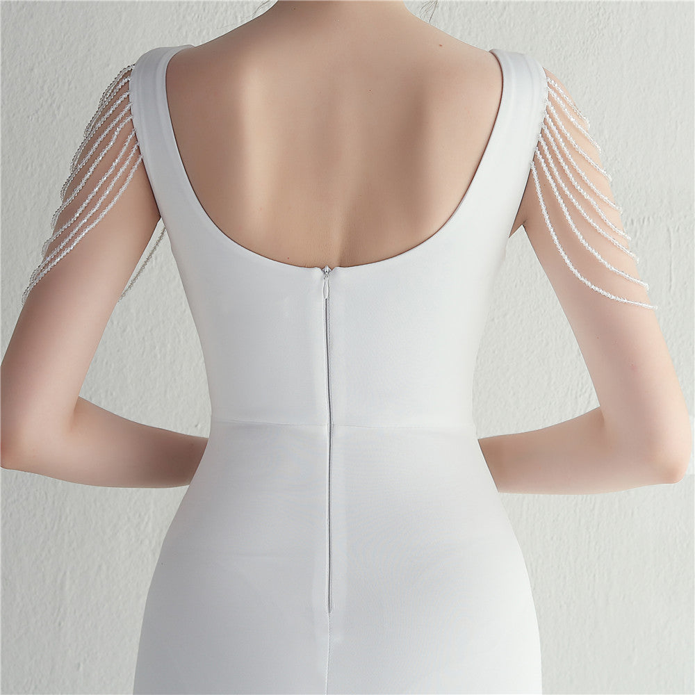 Beaded Gown Dinner Prom Long Evening Dress 48