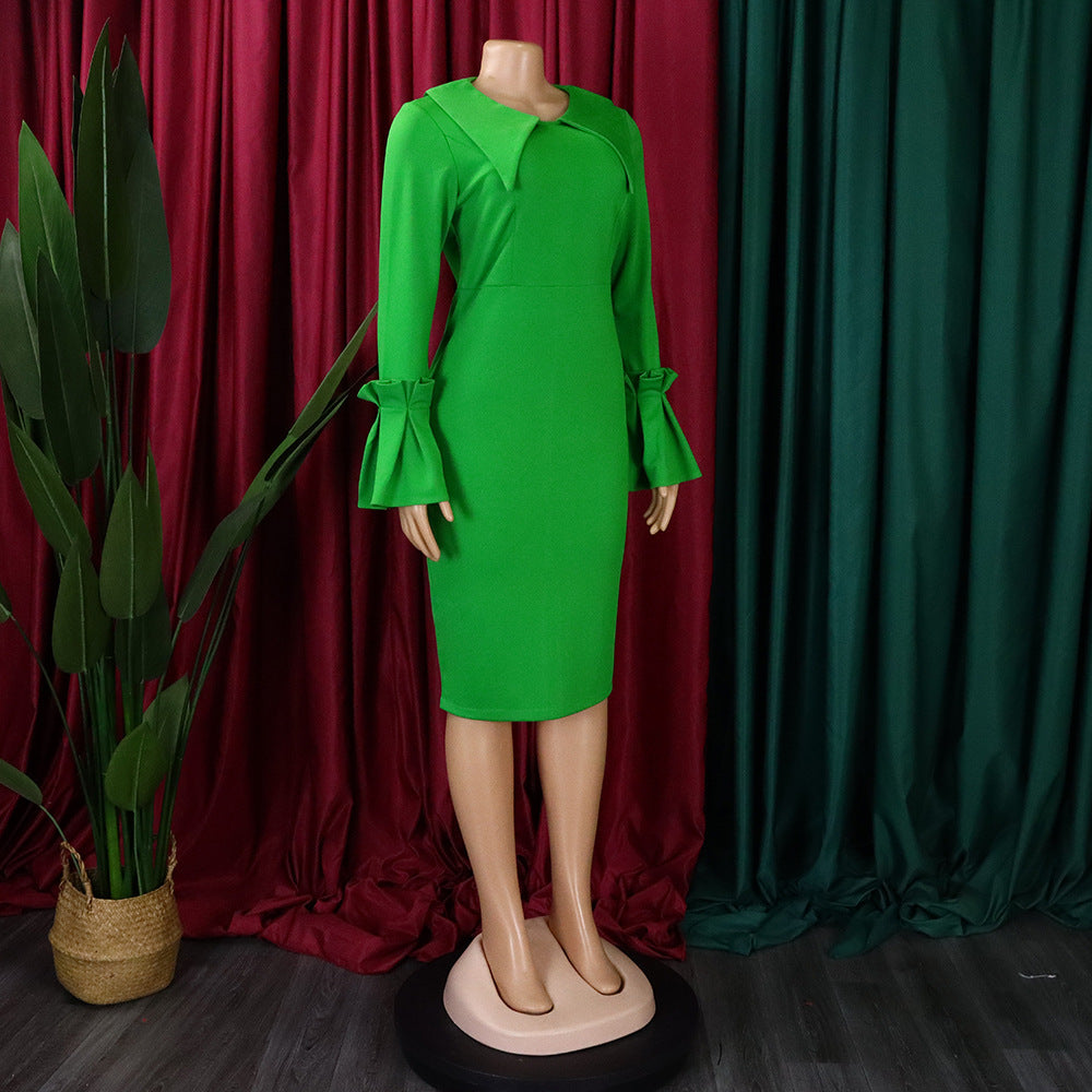 Plus Size Women African Bodycon Dress 37